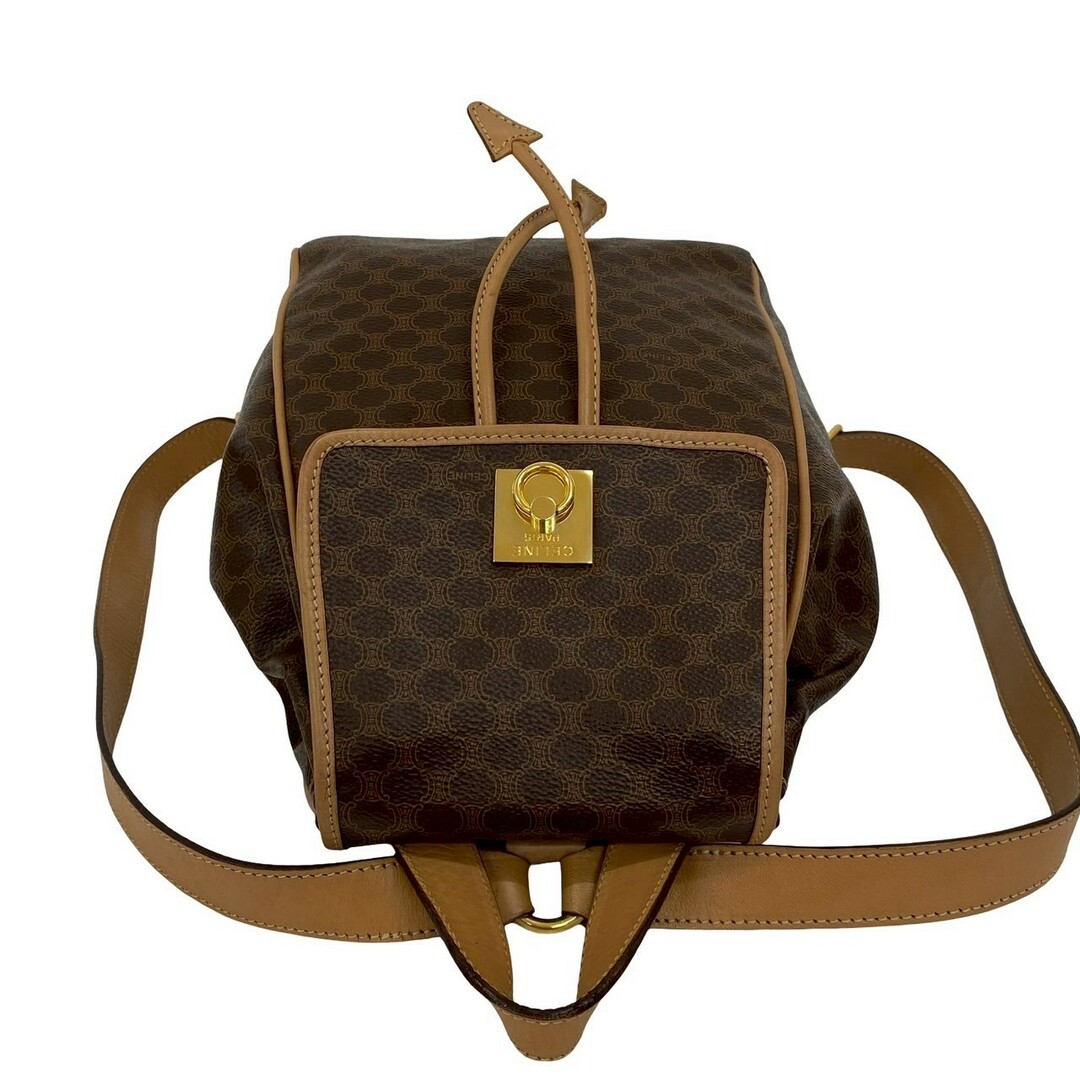 CELINE - 極 美品 CELINE セリーヌ ヴィンテージ マカダム 柄 ロゴ