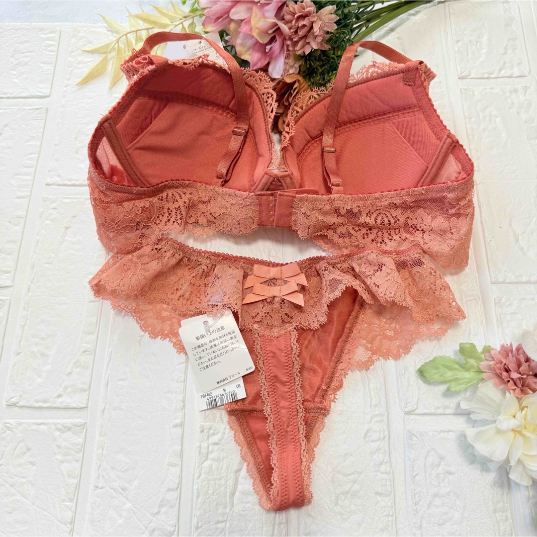 新品】wacoal trefle 62 ブラ ソングセット D75M OR