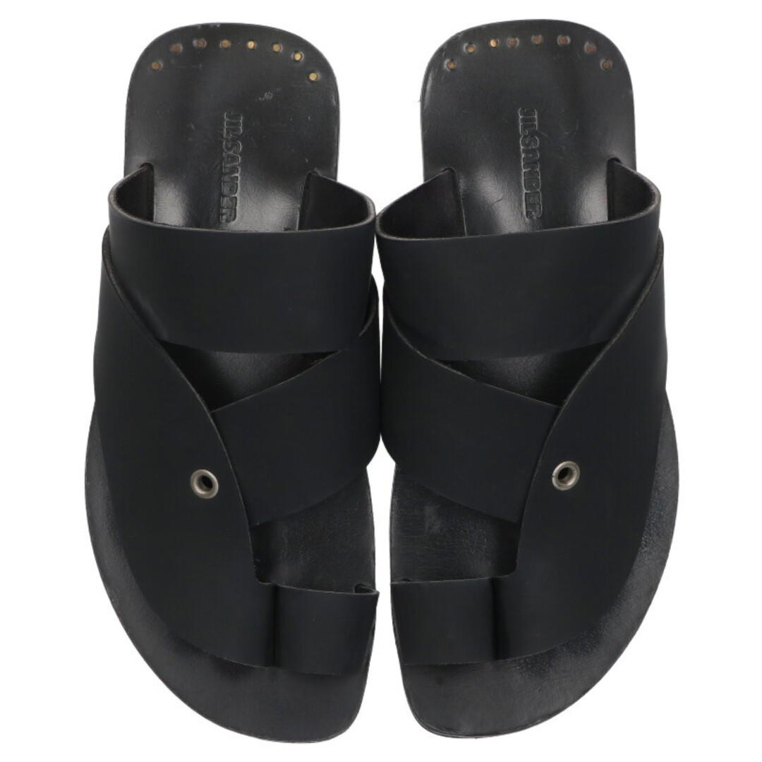 JIL SANDER - ジルサンダー レザーサンダル メンズ 40の通販 by RINKAN