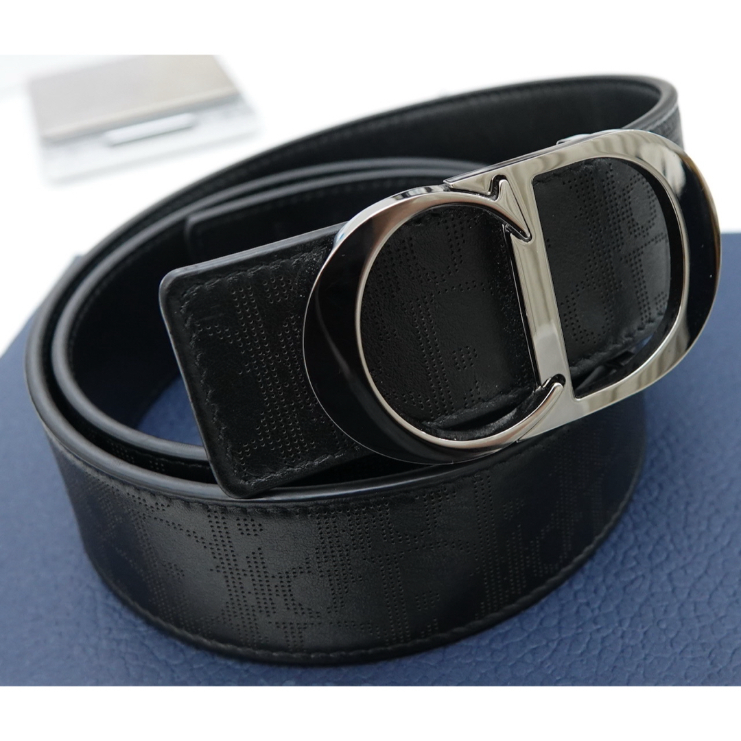 DIOR HOMME - ディオール CD リバーシブル オブリーク ベルト 90の通販