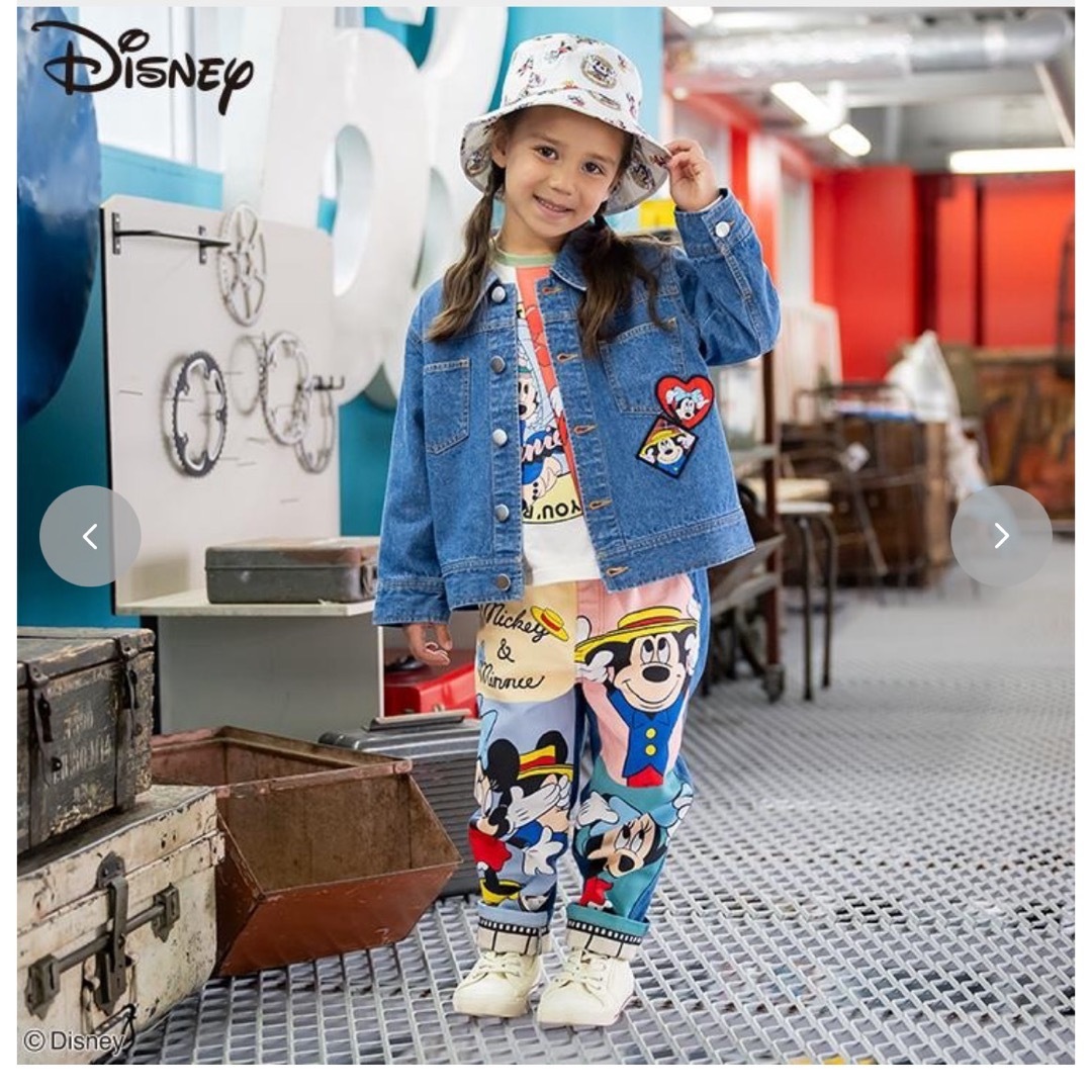 バースデイ - ミッキー ミニー デニムジャケット nanaコラボ
