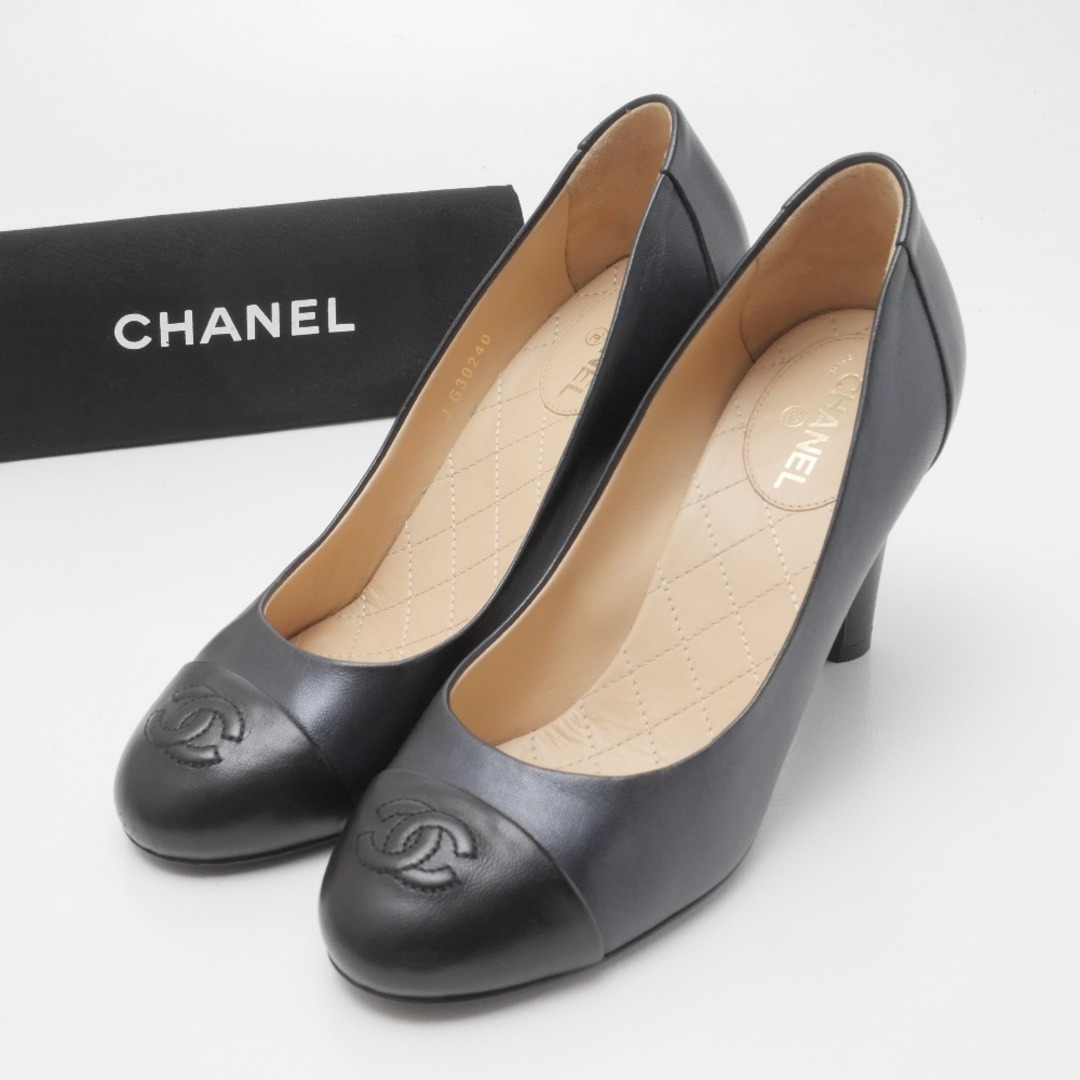 CHANEL - CHANEL シャネル パンプス サイズ36.5 CC ココマーク バイ