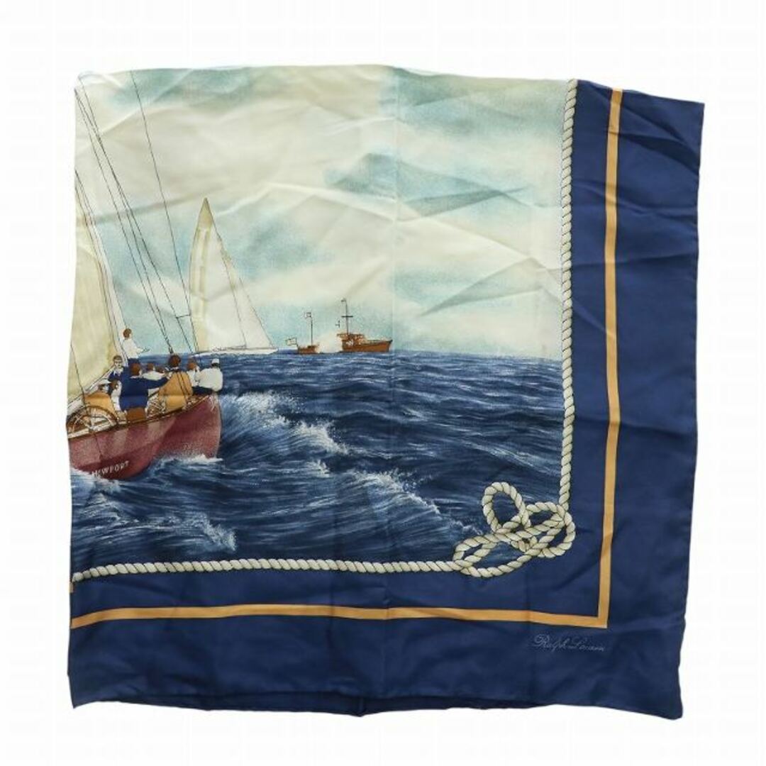 Ralph Lauren - ラルフローレン ヴィンテージ スカーフ 絹 シルク 大判