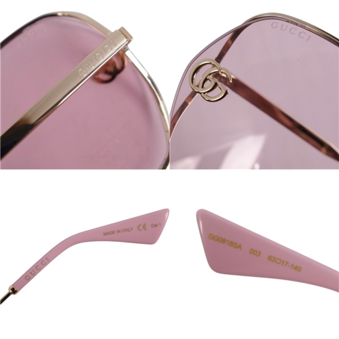 GUCCI - 美品 グッチ GUCCI サングラス GG0818SA オーバルフレーム