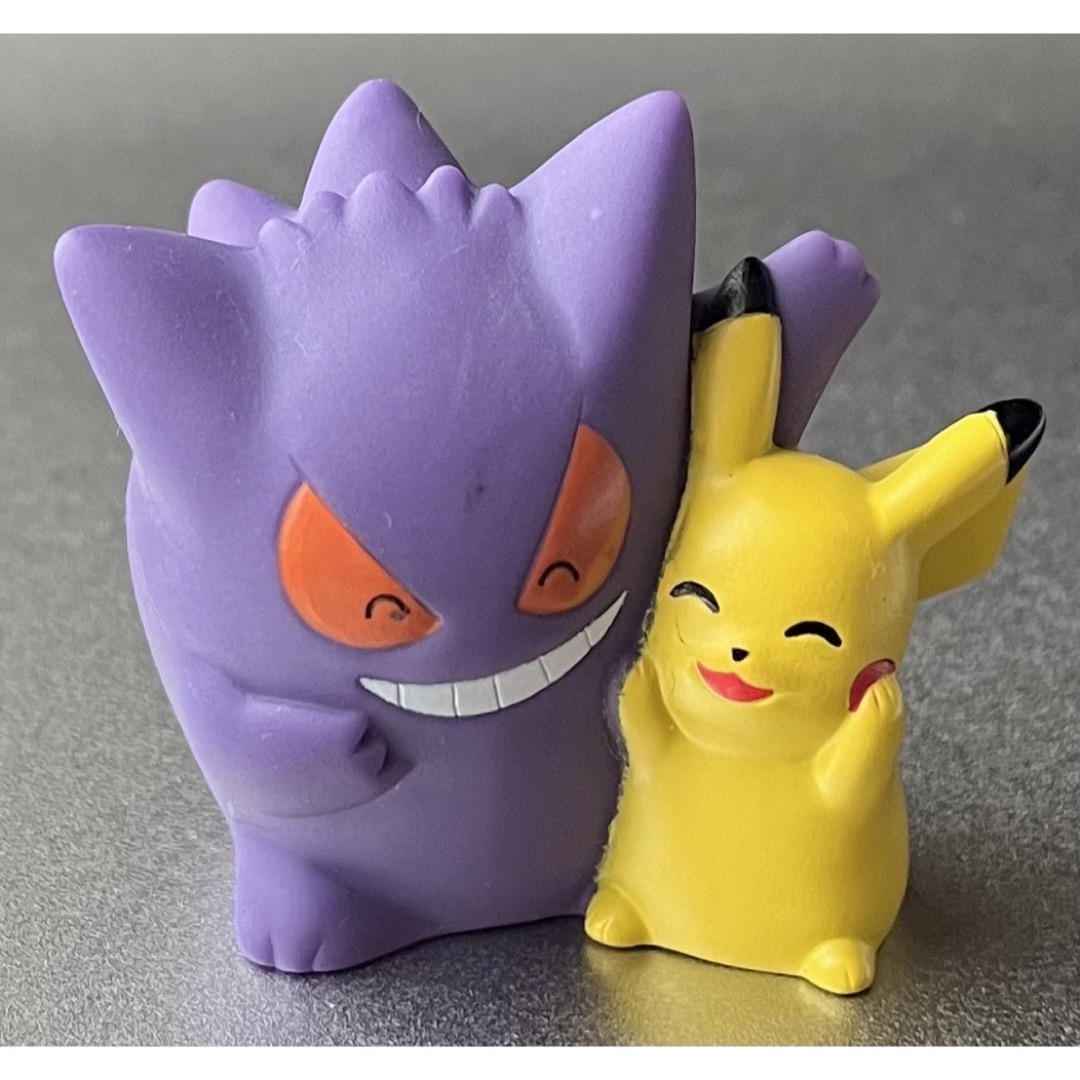 ポケモン - ポケモン キッズ ゲンガー ピカチュウ 笑顔 指人形