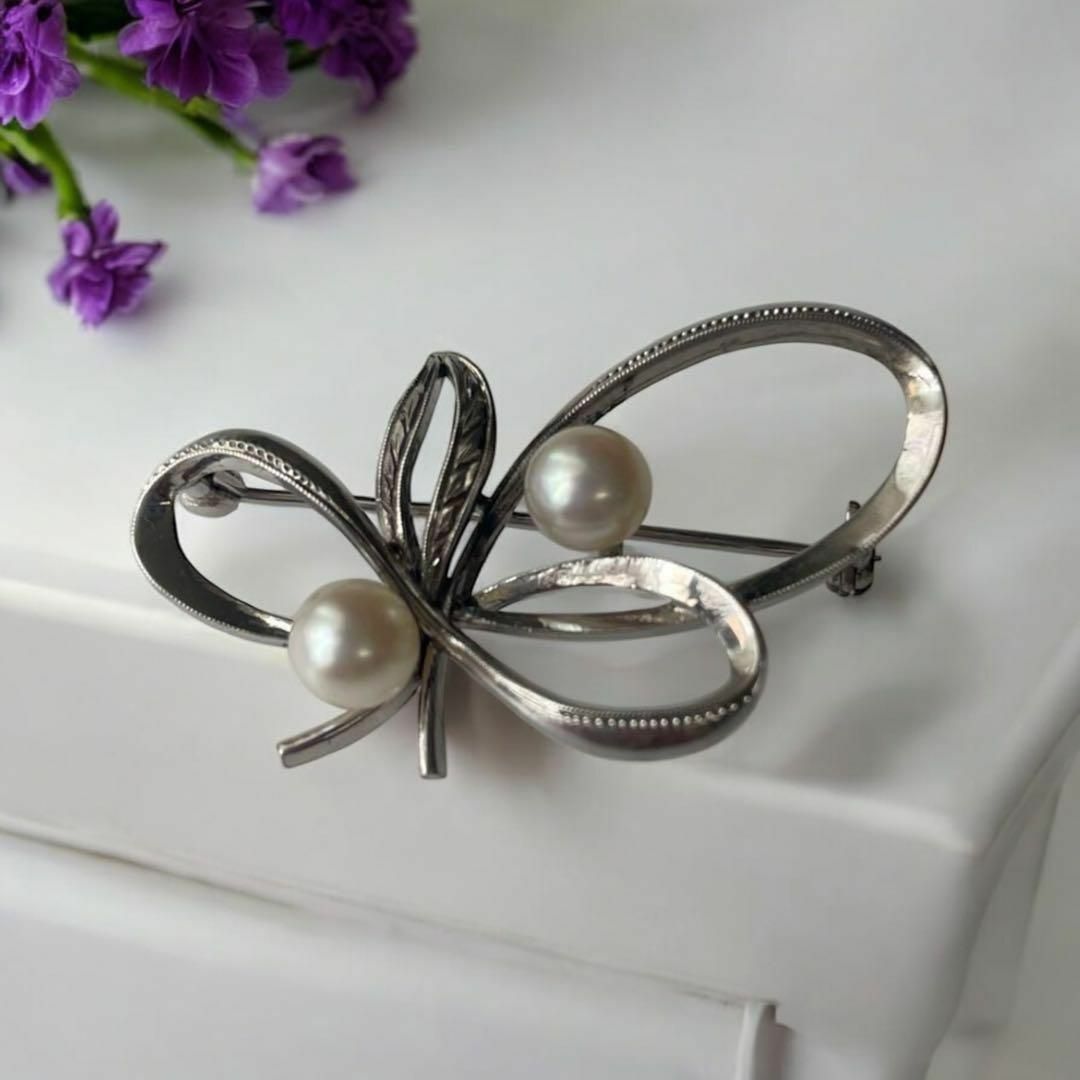 MIKIMOTO - MIKIMOTO シルバー パール ブローチの通販 by スティック's