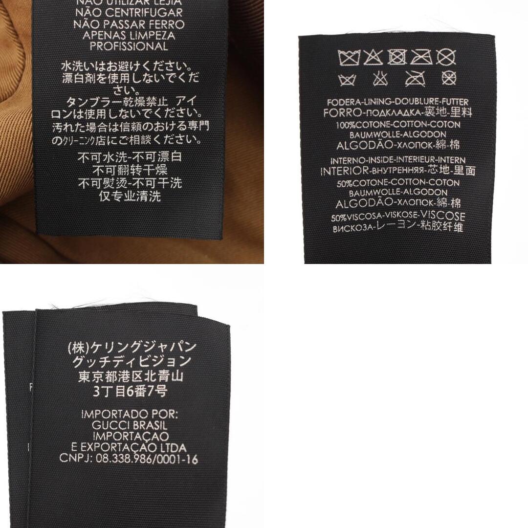 GUCCI - グッチ GGキャンバス ロゴパッチ キャップ 帽子 ブラウン L