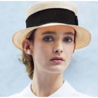 FOXEY - FOXEY❤️【Hat Torte】👒ホワイト 杉咲花さん着 ストロー