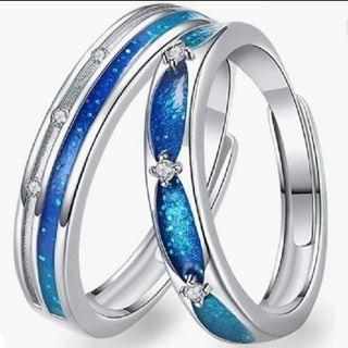 X932 ペアリング 結婚指輪 シルバー レディース メンズ カップルの通販