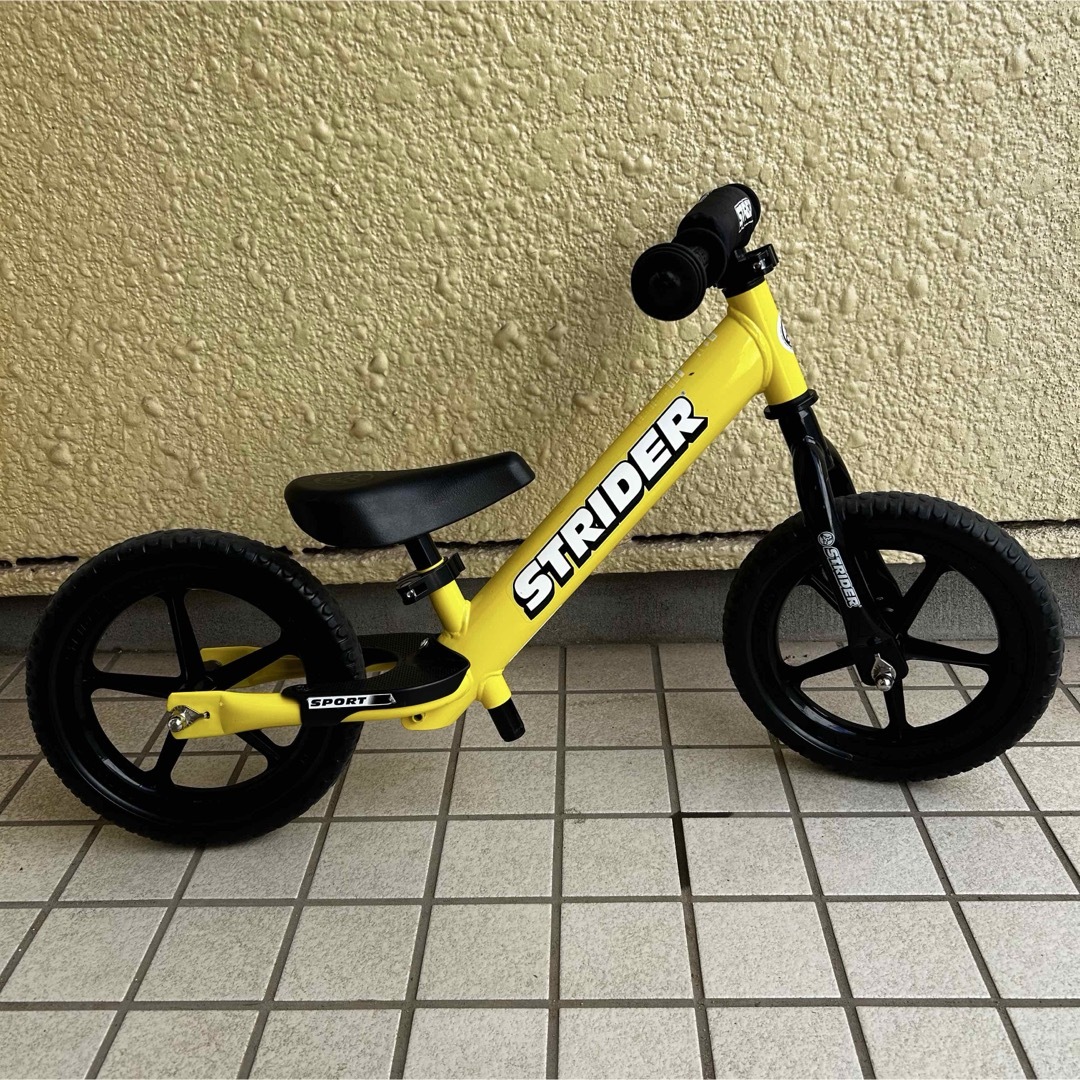 STRIDER 12 Sport バランスバイク 黄色 STRIDER スポーツ バランス