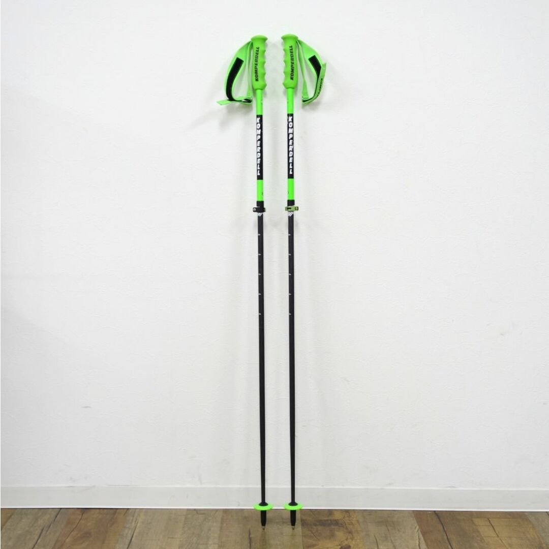 訳あり コンパーデル KOMPERDELL サイズ調整式 スキー ポール ストック