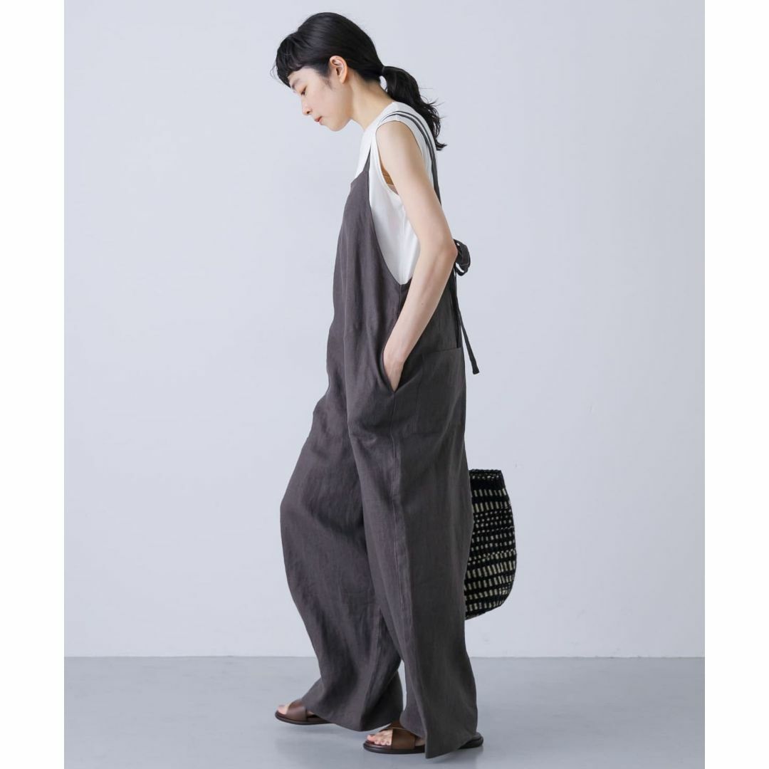 かぐれ - 2025 春夏新作 かぐれ kagure 新品 リネンサロペット