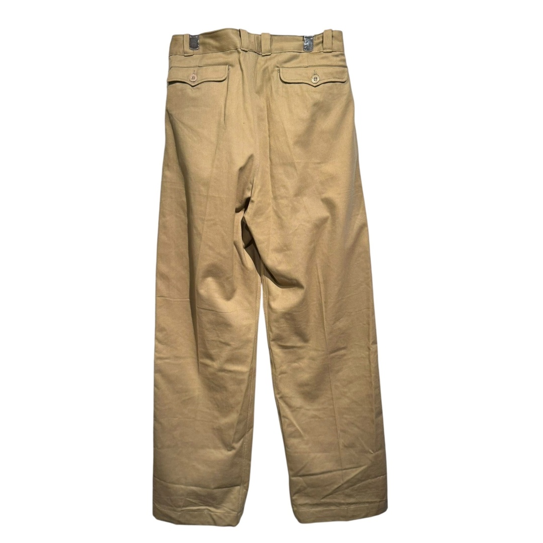 MILITARY - 古着 □□ ⑤ 57年製 フランス軍 M52 チノトラウザー ユニ
