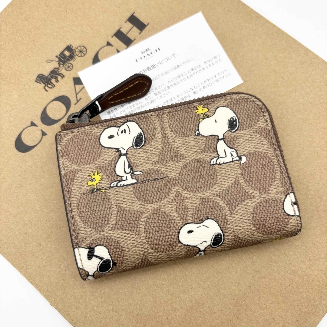 COACH - 【COACH X PEANUTS】キー ケース！シグネチャー！スヌーピーの