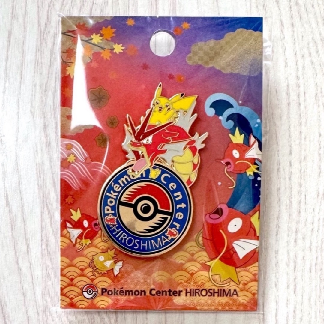 ポケモンセンターヒロシマ ロゴピンズ ピンバッジ ポケセン 広島