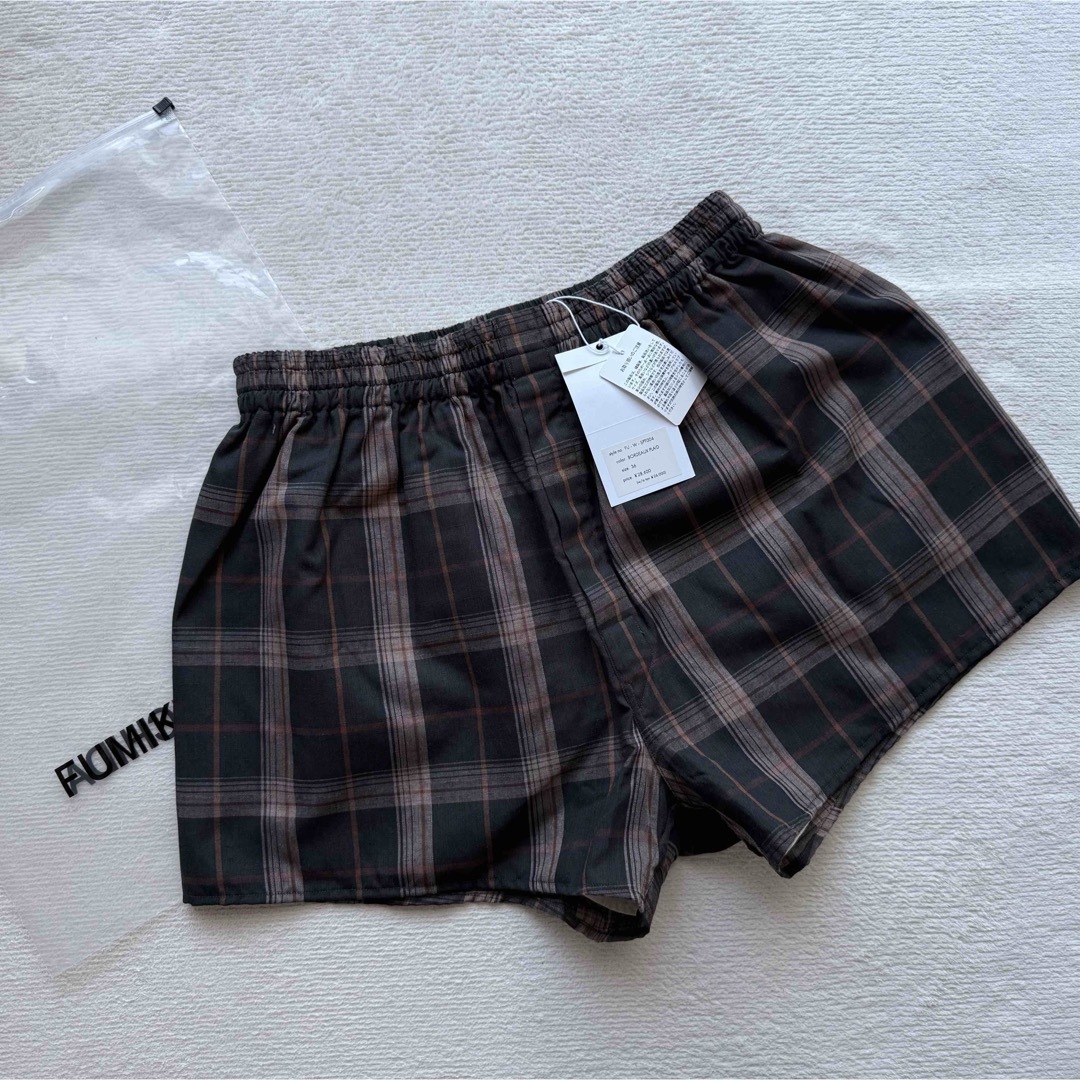 FUMIKA UCHIDA ブラウン ストライプ ショートパンツ FUMIKA UCHIDA