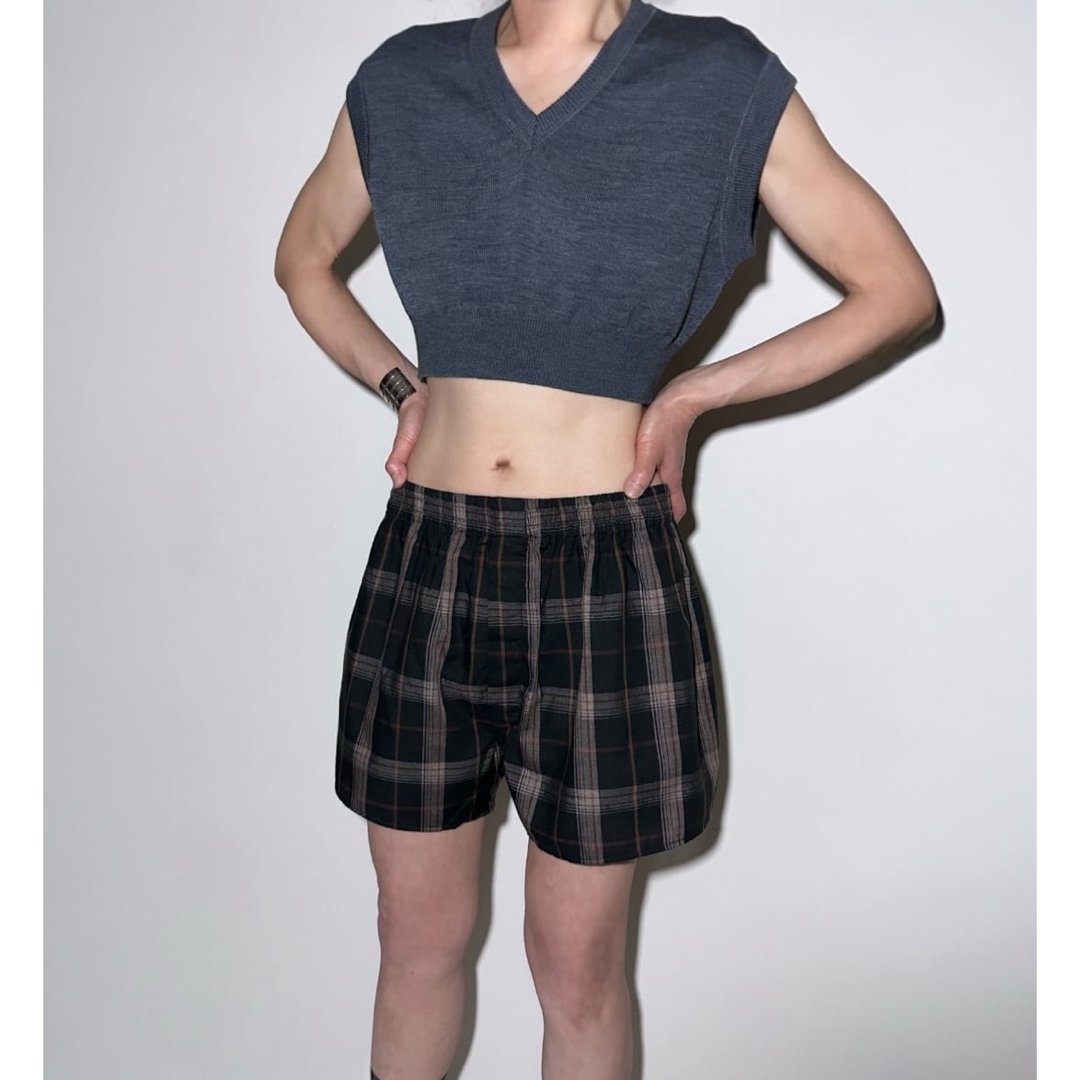 FUMIKA_UCHIDA - FUMIKA UCHIDA PLAID TRUNK SHORTS ショートパンツの