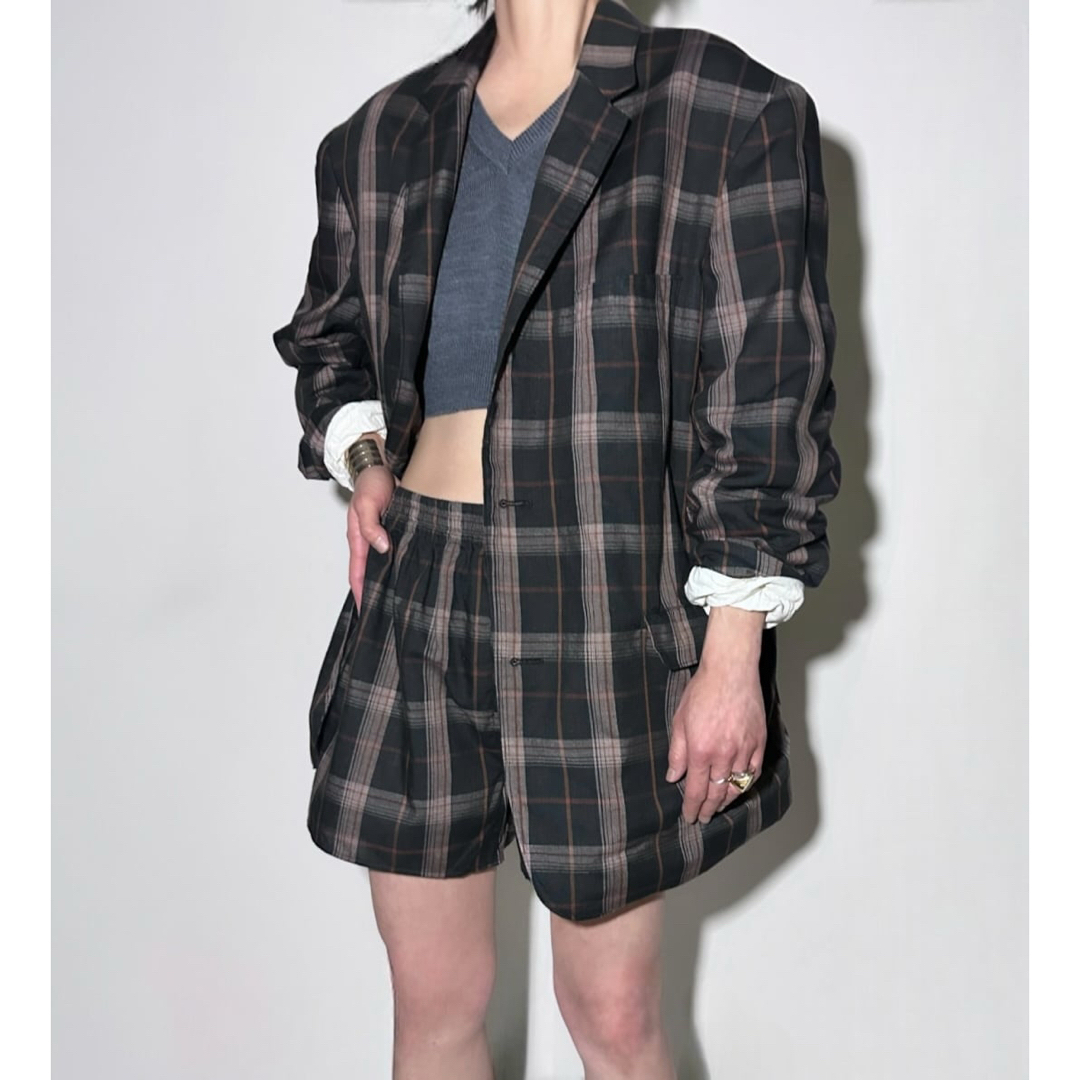 FUMIKA_UCHIDA - FUMIKA UCHIDA PLAID TRUNK SHORTS ショートパンツの