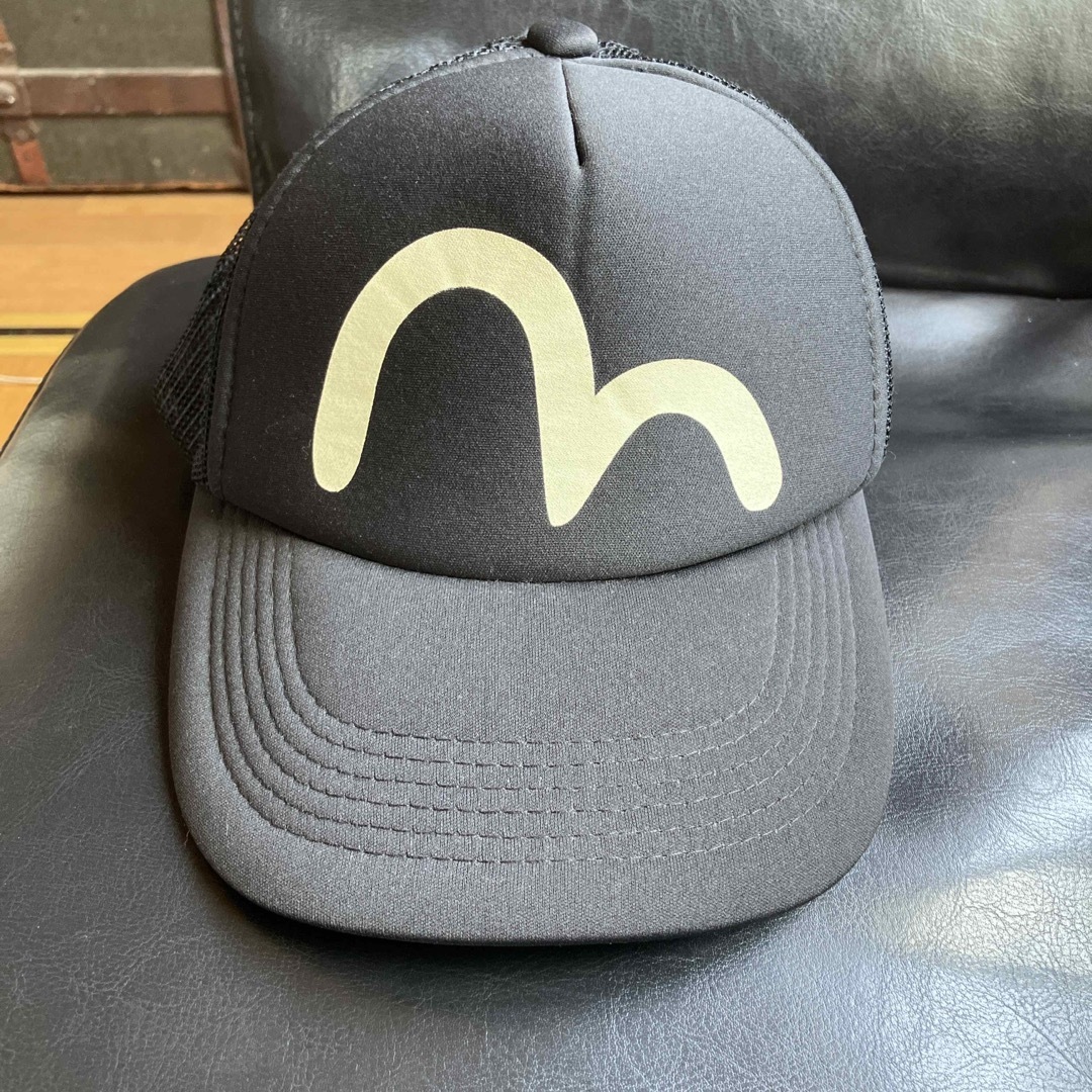 EVISU - EVISU メッシュ キャップ ブラック エヴィスジーンズの通販 by