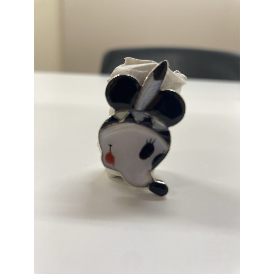 ZUNI DON DEWA】 ミッキー顔リング 13.5号 ZUNI DON DEWA】ミッキー顔