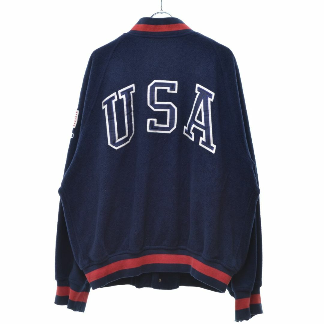 POLO RALPH LAUREN - 【POLOSPORT】90s USA製 ベースボールスタジャン