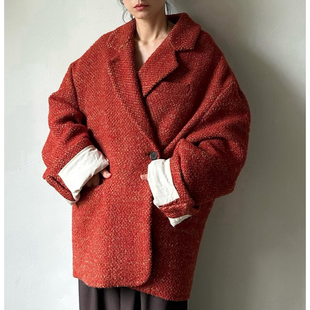 CLANE - 【clane×広瀬すず】タグ付きMIX COLOR OVER COAT サイズ1の