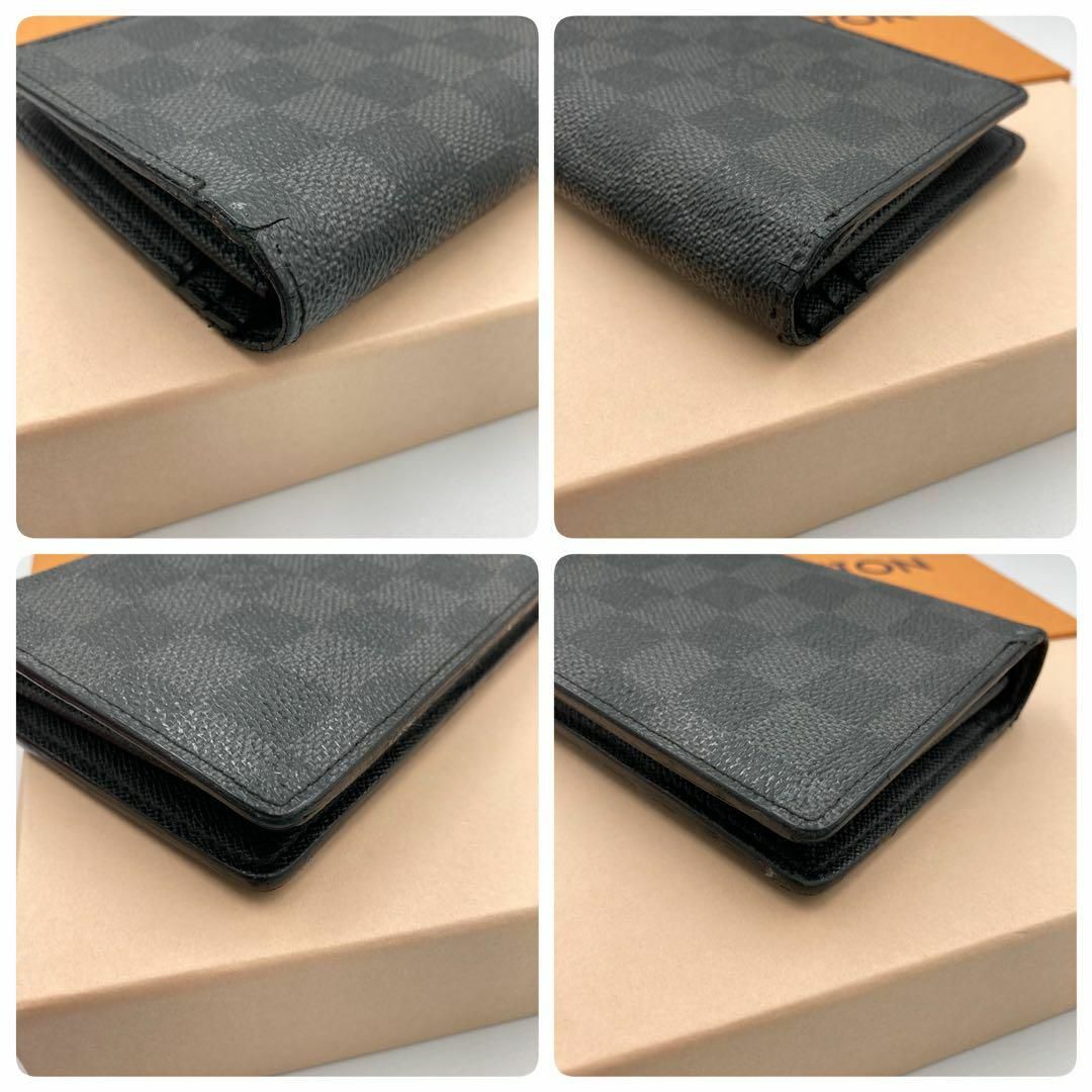 ルイ・ヴィトン ダミエグラフィット ポルトフォイユブラザ 11aa