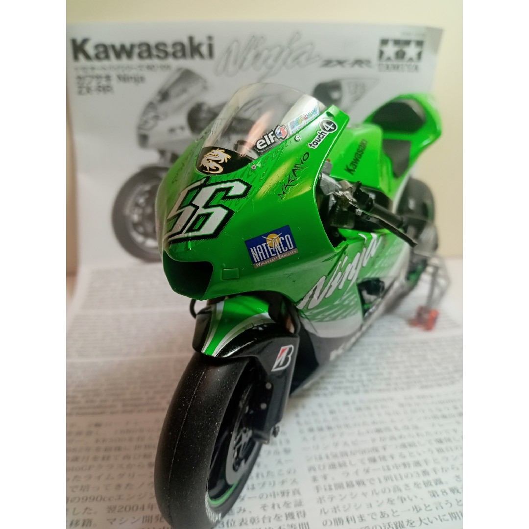 TAMIYA - タミヤバイクプラモデル1/12完成品カワサキNinjaZX-RRの通販