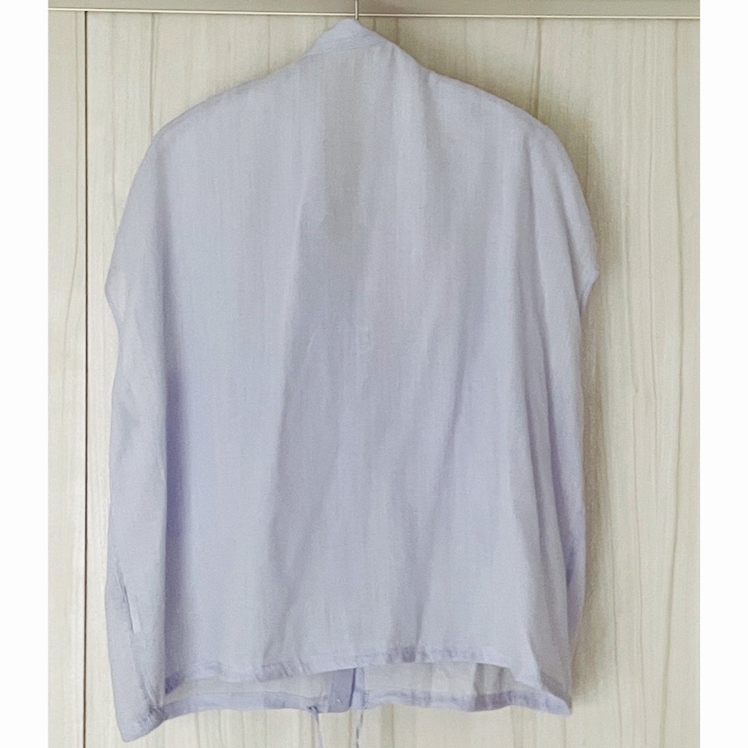 FRAMeWORK - キャップスリーブドロストシャツ［サックスブルー］の通販