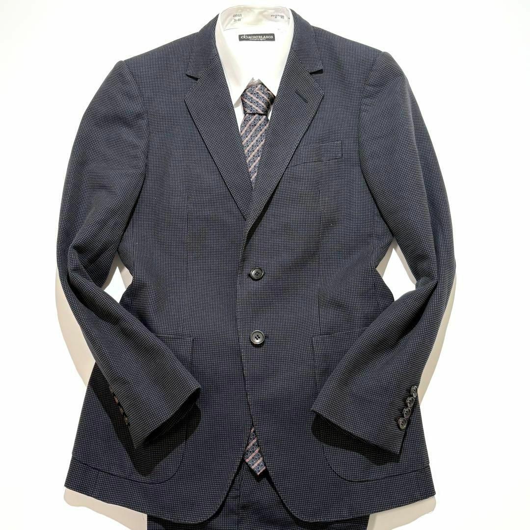 GUCCI - GUCCI スーツ セットアップ インターロッキング 総柄 ネイビー