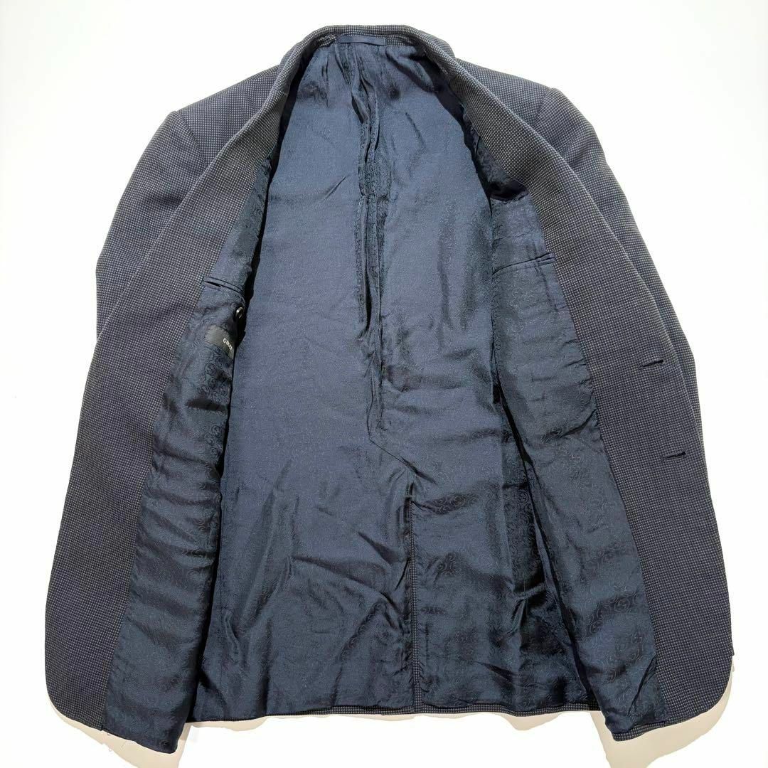 GUCCI - GUCCI スーツ セットアップ インターロッキング 総柄 ネイビー