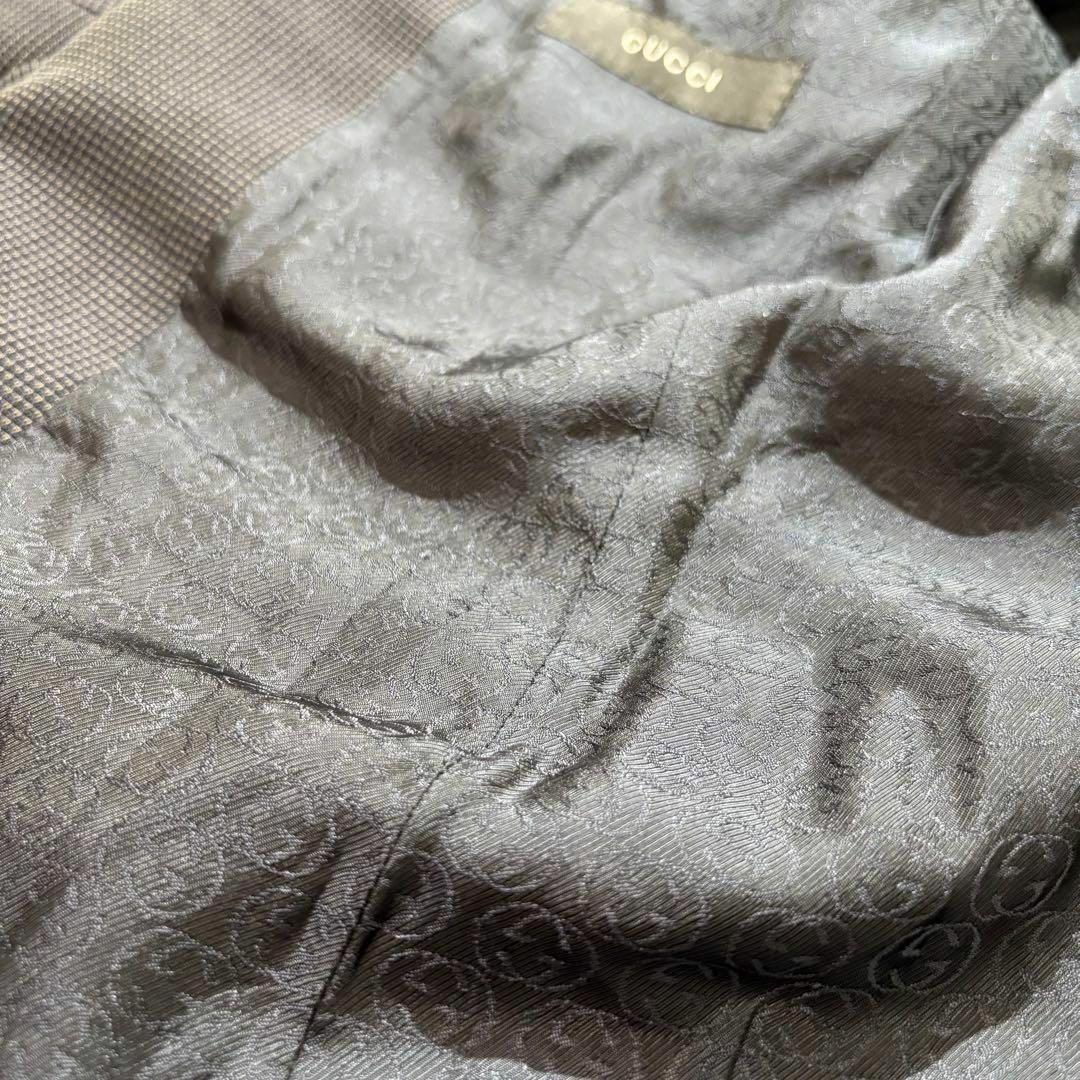 GUCCI - GUCCI スーツ セットアップ インターロッキング 総柄 ネイビー