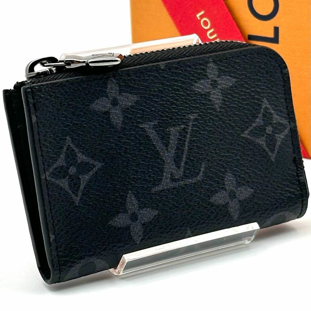 極美品ルイヴィトン ポルトモネ ジュール モノグラムエクリプス