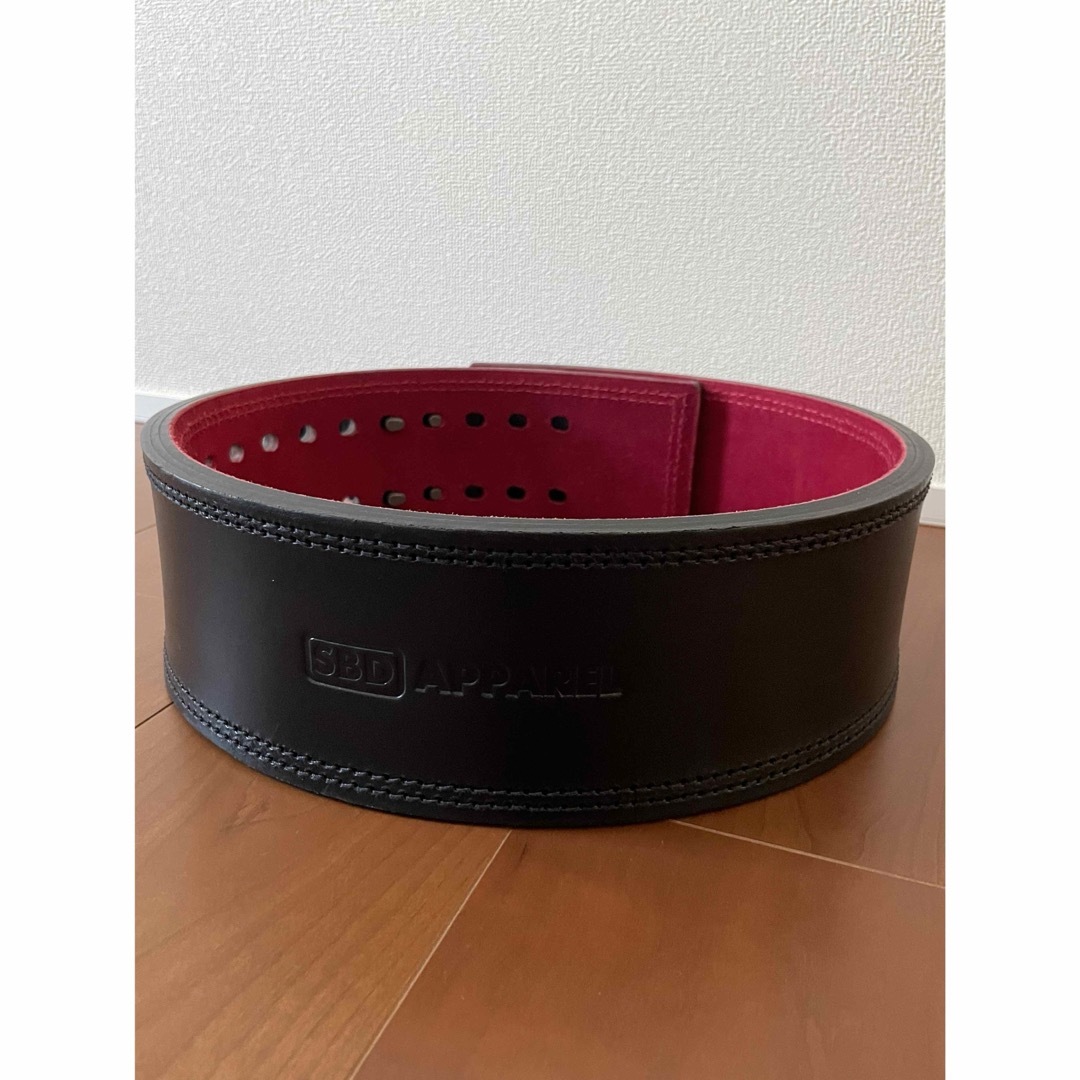 SBD パワーリフティングベルト パワーベルト Lサイズ トレーニング