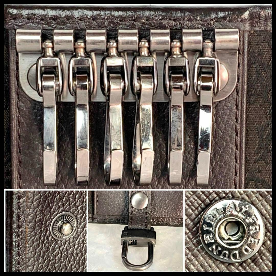 dunhill ダンヒル 6連 キーケース レザー ブラウン系 メンズの通販 by