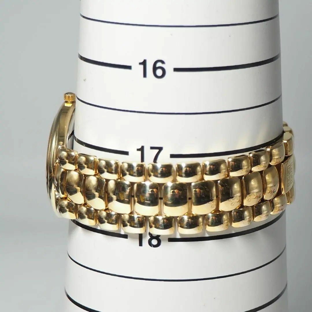 GIVENCHY - 美品 ジバンシイ GIVENCHY デイト メンズ 腕時計 ゴールド