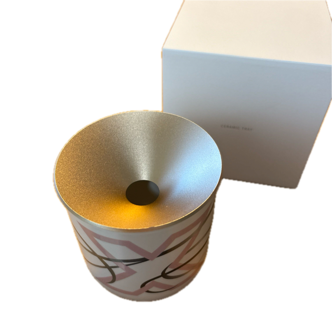IQOS x 京源」灰皿 オリジナル銀雲母セラミックトレイ アイコス 京源