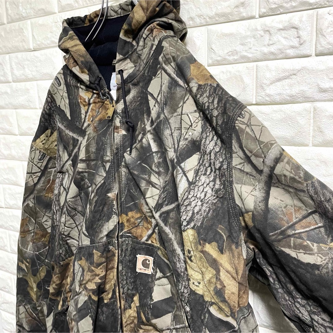 carhartt - カーハート リアルツリー柄 アクティブパーカー ダック