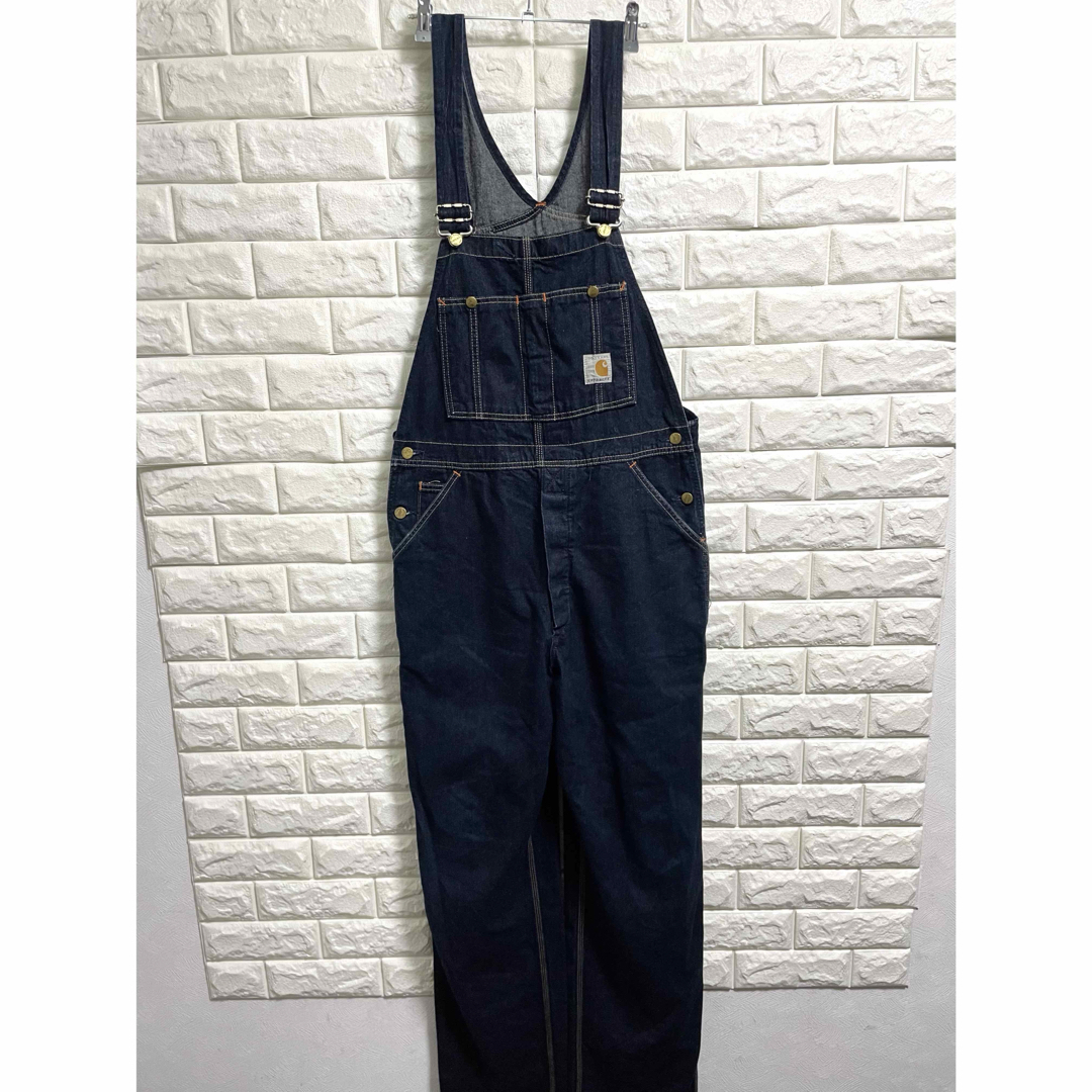 カーハート 100周年記念 デニムオーバーオール サロペット 34×34