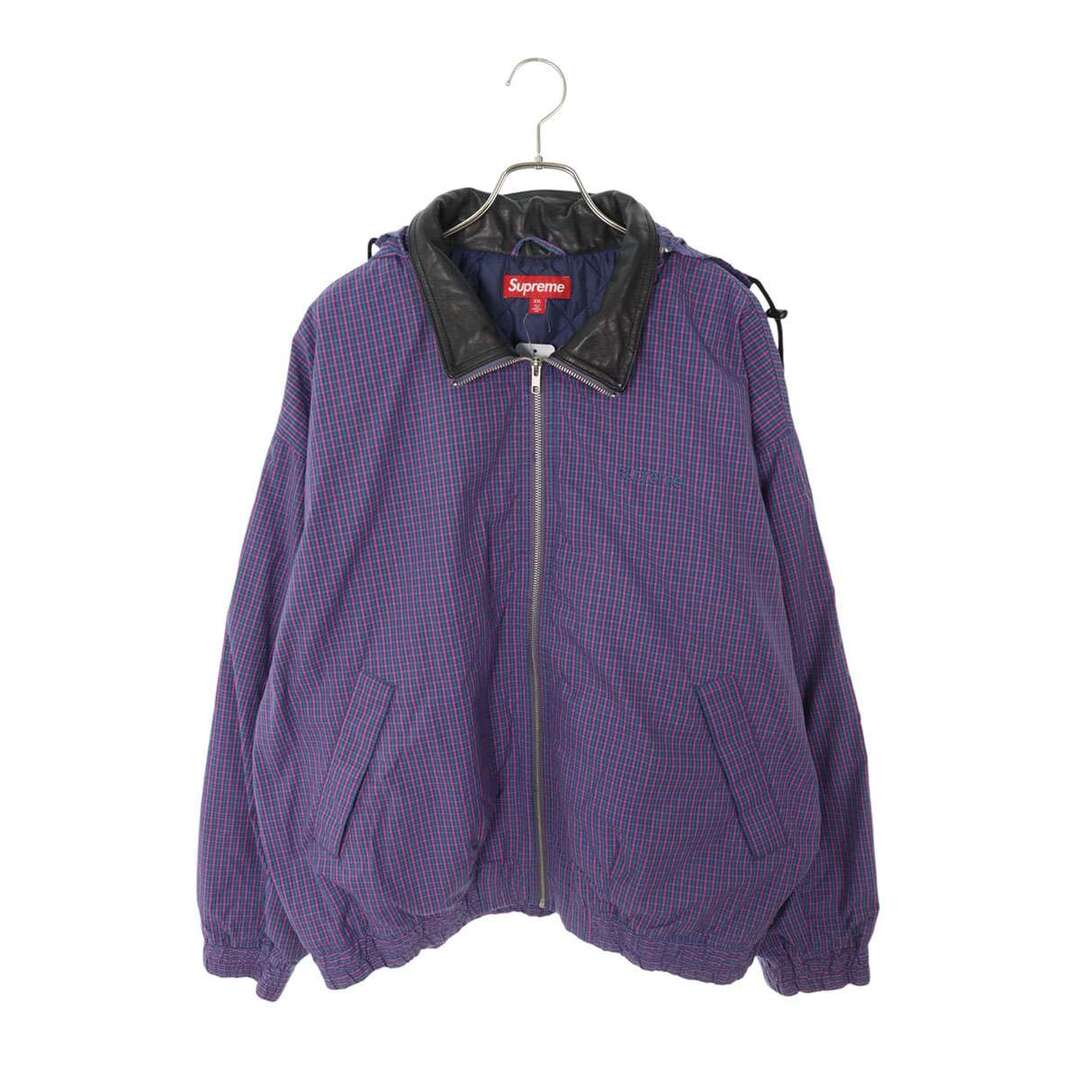 Supreme - シュプリーム 25SS Leather Collar Utility Jacket レザー