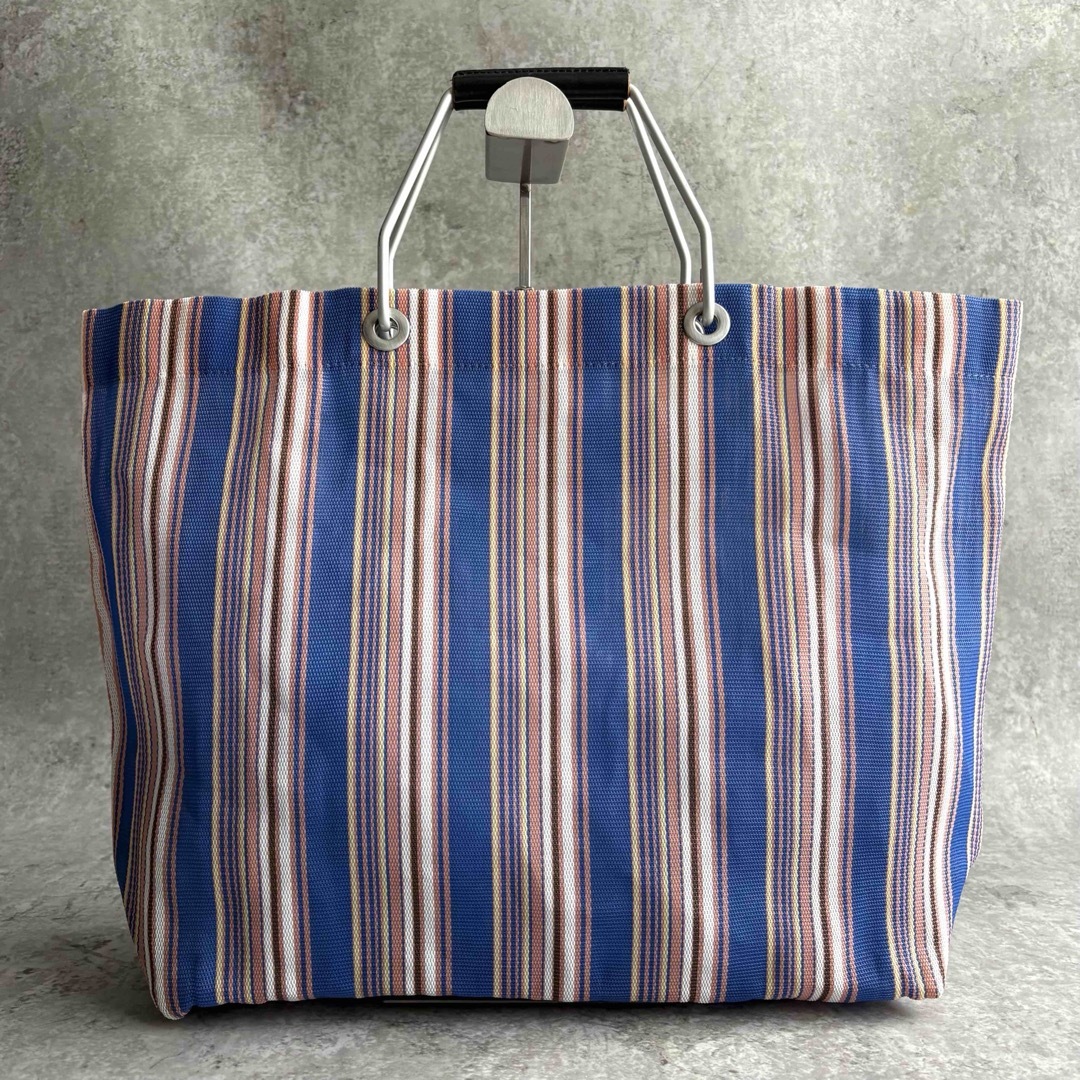 MARNI - 【極美品】MARNI MARKET ストライプ トートバッグ
