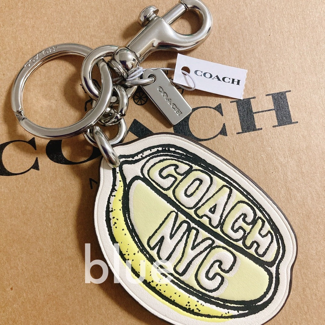 COACH - 新品❇︎正規品 COACH レモン れもん チャーム キーリングの