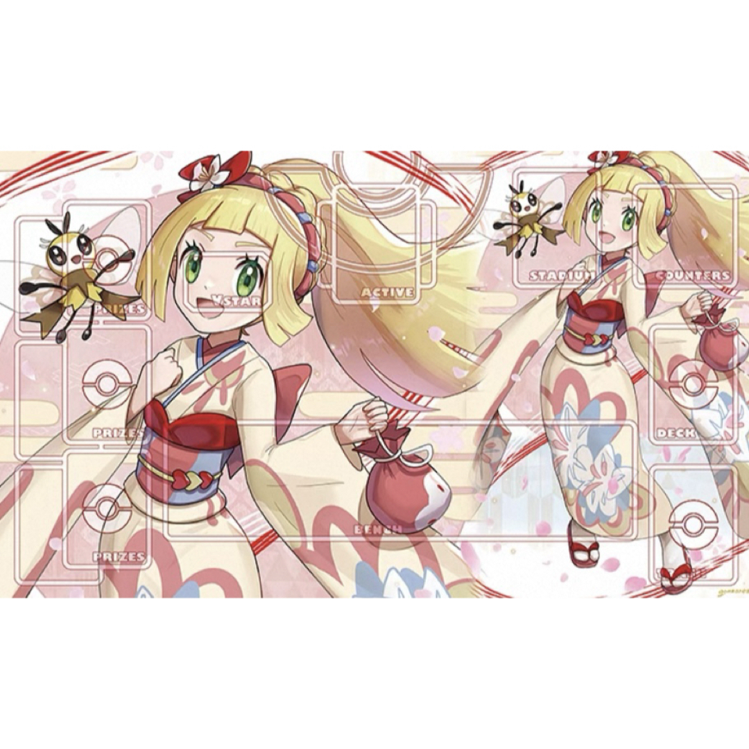 ポケモン - ポケモンカードゲーム ラバープレイマット リーリエの通販