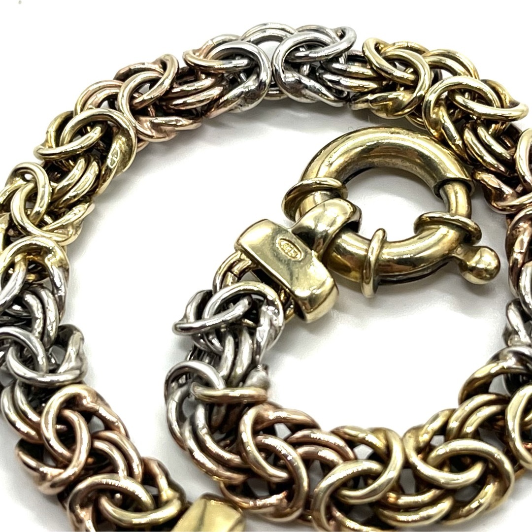 VINTAGE - 【ヴィンテージ】イタリア製 ビザンチンリンクチェーン