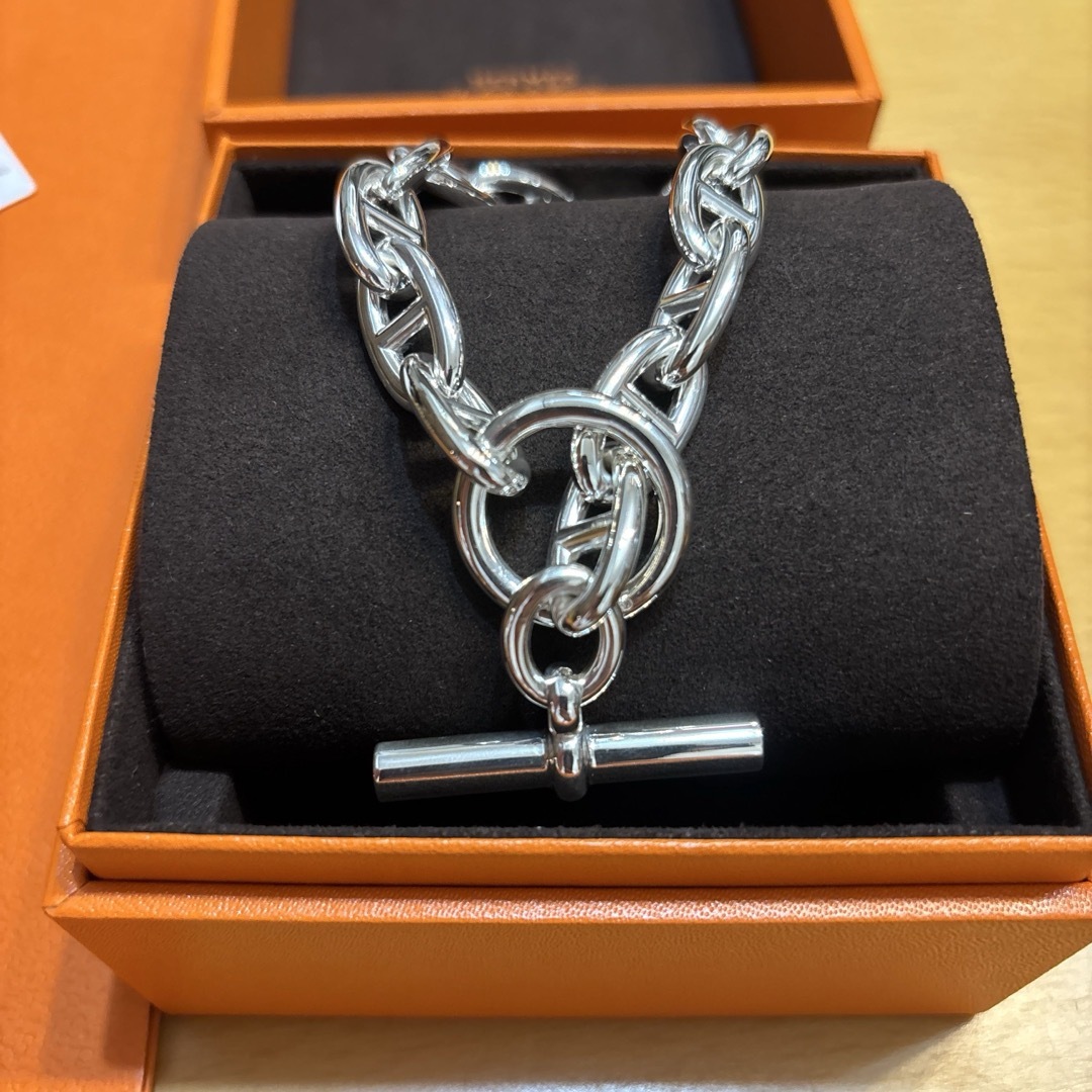 HERMES - 新品 HERMESシェーヌダンクル ブレスレット GM14の通販 by