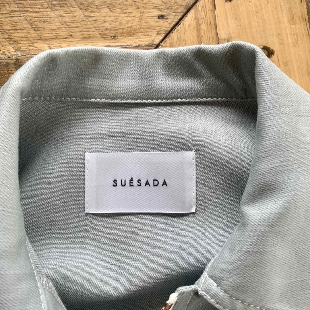 SUESADA デニムジャケット ブルゾン ミント スエサダ 23SS定価6万円