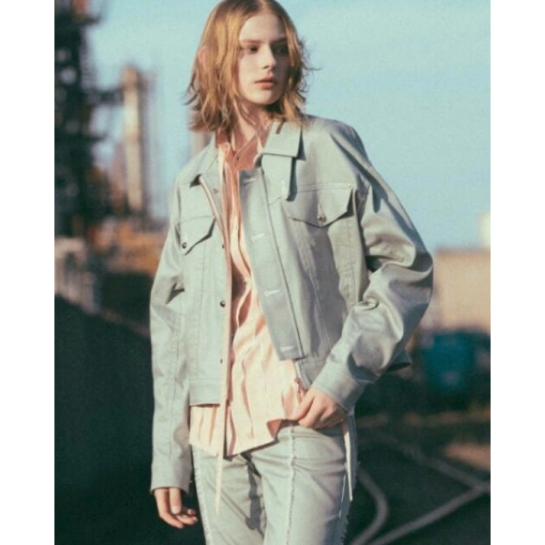 SUESADA デニムジャケット ブルゾン ミント スエサダ 23SS定価6万円