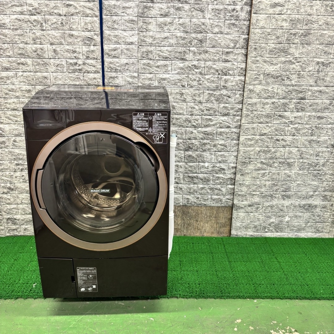 K♢046 東芝 ドラム式洗濯機 TW-127XH3L 設置オプション無料TOSHIBA