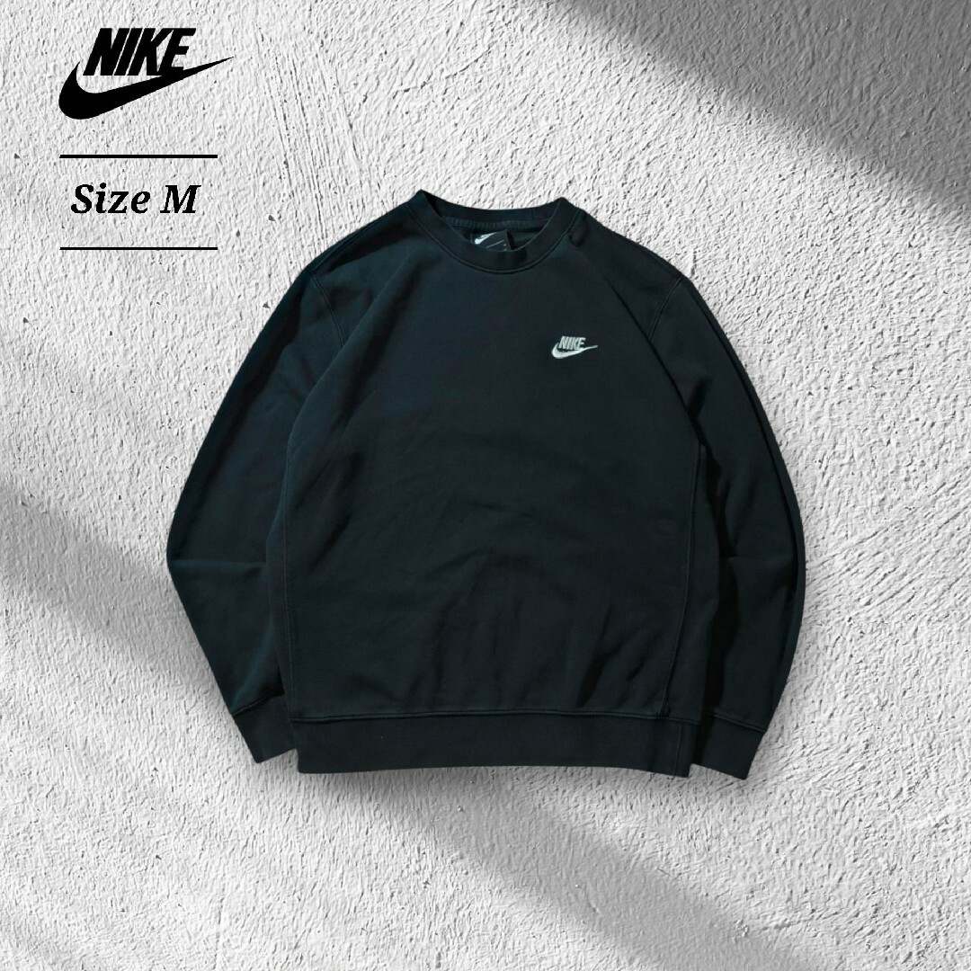 NIKE - NIKEナイキスウェットトレーナー刺繍ロゴスウッシュフェード