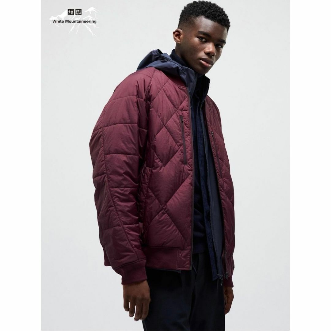 UNIQLO - 新品 ユニクロ WM リサイクルハイブリッドダウンジャケット